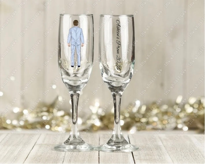 Prom Champagne glasses