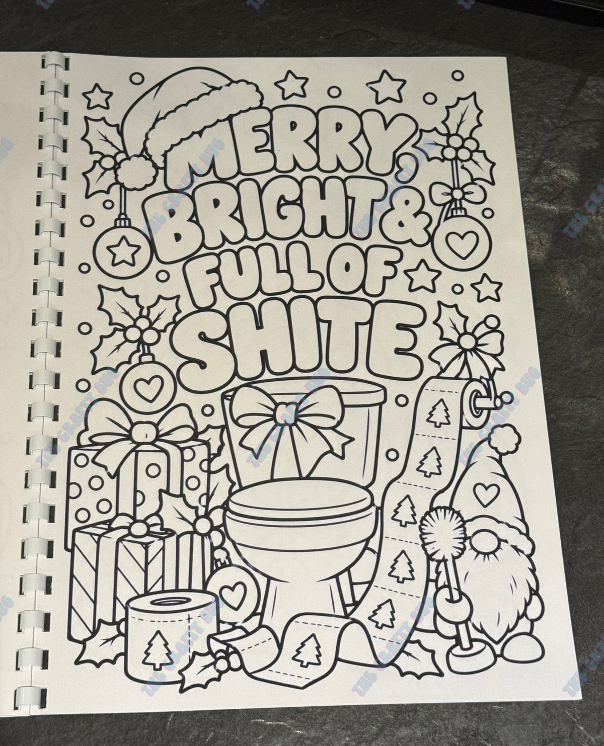 Adult colouring book