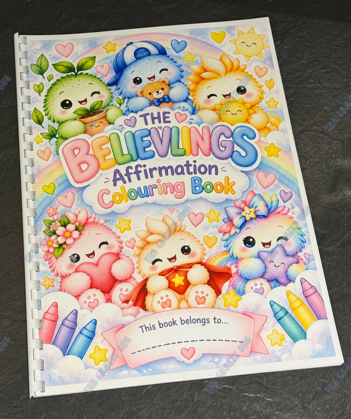 The believing affirmation colouring book