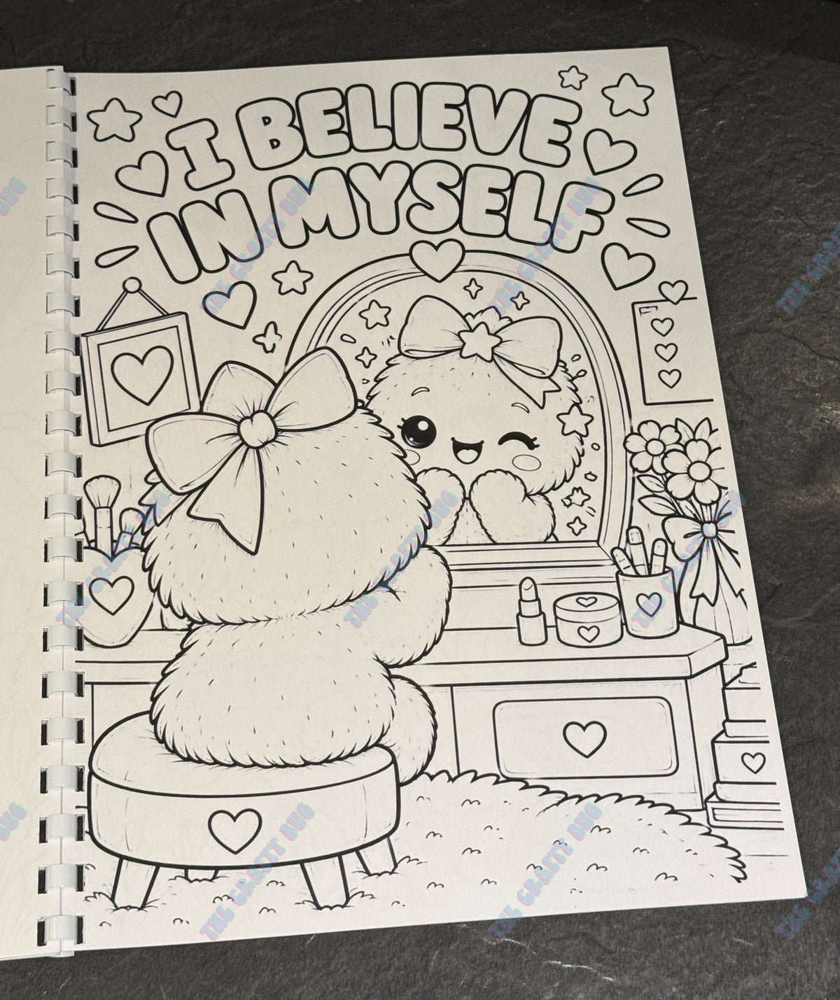 The believing affirmation colouring book