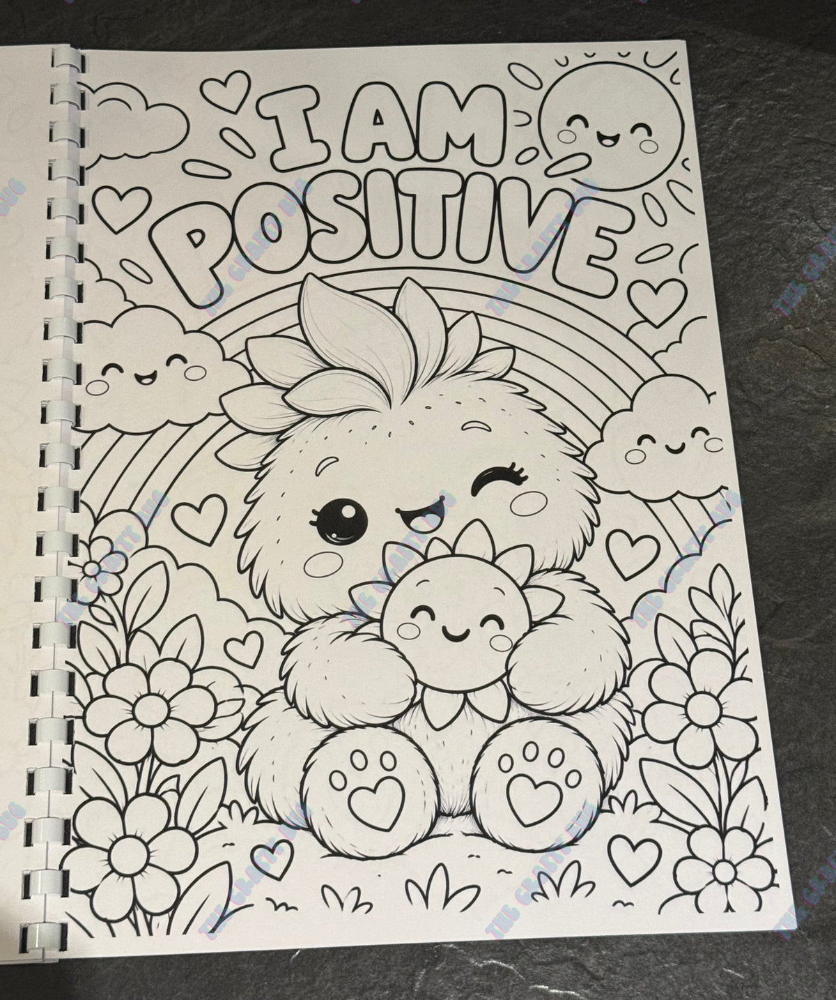 The believing affirmation colouring book